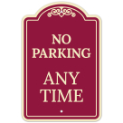 No Parking Anytime Décor Sign