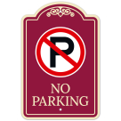 No Parking Décor Sign, (SI-73406)