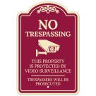 This Property Is Protected By Video Surveillance Décor Sign, (SI-73454)