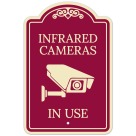 Infrared Cameras In Use Décor Sign