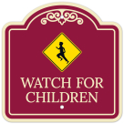 Watch For Children Décor Sign