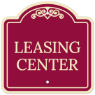 Leasing Center Décor Sign