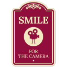 Smile For The Camera Décor Sign