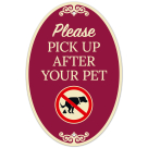 Pick Up After Your Pet Decor Sign