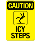 Icy Steps Sign