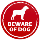Beware of Dog Cane Corso Sign