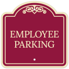 Employee Parking Décor Sign, (SI-74199)