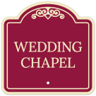 Wedding Chapel Décor Sign