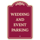 Wedding And Event Parking Décor Sign