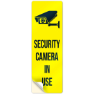 Security Camera In Use Sign