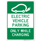 Electric Vehicle Parking Sign