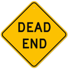 MUTCD Dead End W14-1 Sign