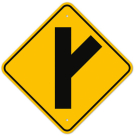 MUTCD Right Turn Arrow W2-3 Sign