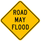 MUTCD Road May Flood K W8-18 Sign
