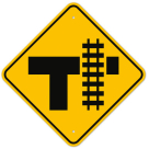 MUTCD Railway Right W10-4 Sign