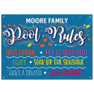 Custom Pool Sign, Pool Rules Have A Drink Fathers Day, Dad, Him Sign, Pool Decor