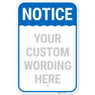 Custom Notice Pool Sign Sign