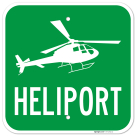 Heliport Sign,