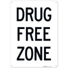 Drug Free Zone Sign,