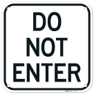 Do Not Enter Sign, (SI-74951)
