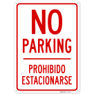 No Parking Bilingual Sign, (SI-74984)