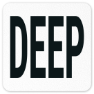 Deep Vinyl Adhesive Pool Depth Marker, (SI-7548)