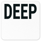 Deep Vinyl Adhesive Pool Depth Marker,