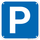 P Symbol Sign,