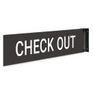 Check Out Projecting Sign, Double Sided,