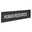 Human Resources Projecting Sign, Double Sided,