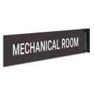 Mechanical Room Projecting Sign, Double Sided,
