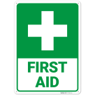 First Aid Sign, (SI-75942)