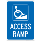 Access Ramp Sign, (SI-75955)