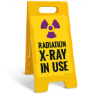 Radiation Xray In Use Sidewalk Sign Kit,