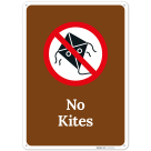 No Kites Sign,