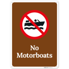 No Motorboats Sign,