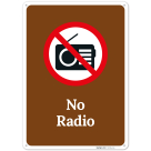 No Radio Sign,