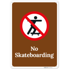 No Skateboarding Sign, (SI-76148)