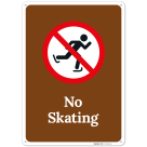 No Skating Sign,