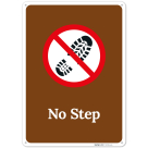 No Step Sign,