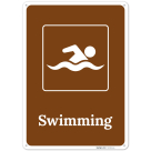 Swimming Sign, (SI-76165)