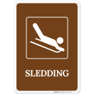 Sledding Sign Sledding Sign