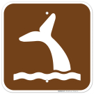 Whale Viewing Sign Whale Viewing Sign