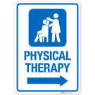 Physical Therapy With Right Arrow Sign Physical Therapy With Right Arrow Sign