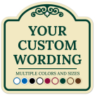 Custom Indoor/Outdoor Decorative Sign,Custom Personalized Ivory Sign Custom Indoor/Outdoor Decorative Sign,Custom Personalized Ivory Sign