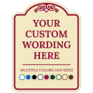 Custom Indoor/Outdoor Decorative Sign,Custom Personalized Burgundy Border Sign Custom Indoor/Outdoor Decorative Sign,Custom Personalized Burgundy Border Sign