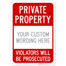 Custom Private Property Sign, Personalize For Business, Workplace, Home, Airbnb, Driveway Indoor/Outdoor Use Signs Custom Private Property Sign, Personalize For Business, Workplace, Home, Airbnb, Driveway Indoor/Outdoor Use Signs