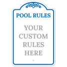 Custom Pool Rules Sign Personalized Swimming Pool Rules Decor Sign Custom Pool Rules Sign Personalized Swimming Pool Rules Decor Sign