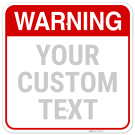 Custom Pool Warning Sign Custom Pool Warning Sign