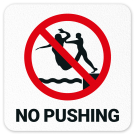 No Pushing Vinyl Adhesive Pool Depth Marker, No Pushing Vinyl Adhesive Pool Depth Marker,